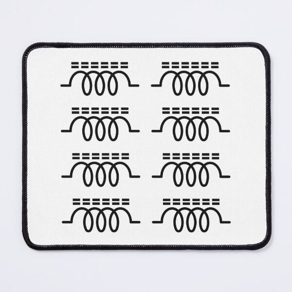 Item preview, Ferrite Core Coil Inductor Electrical Symbol Multipack Sheet designed and sold by ThePungineer.