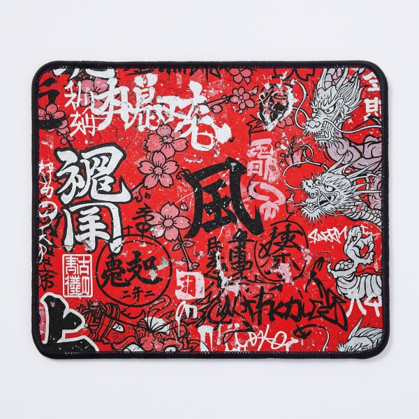 Item preview, Ryu Red Dragons Japan Graffiti Aop designed and sold by JohnnyVillas.
