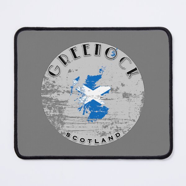 Item preview, Greenock Scotland Flag Worn designed and sold by World Designs.