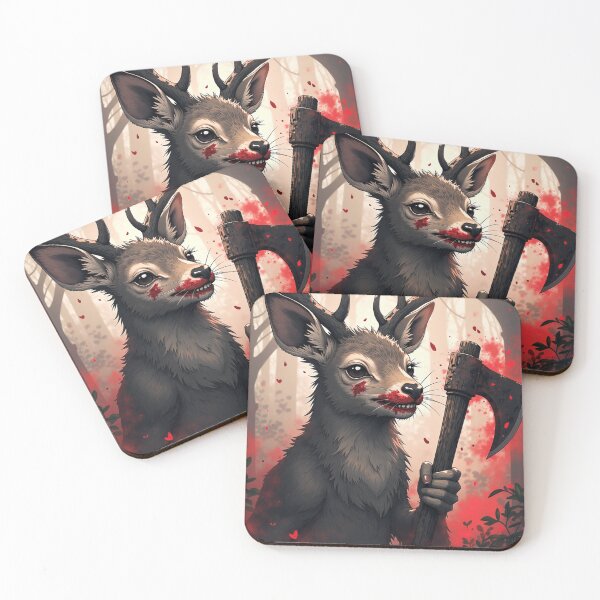 Item preview, Woodcutter Bambi designed and sold by MADandSANE-MArt.