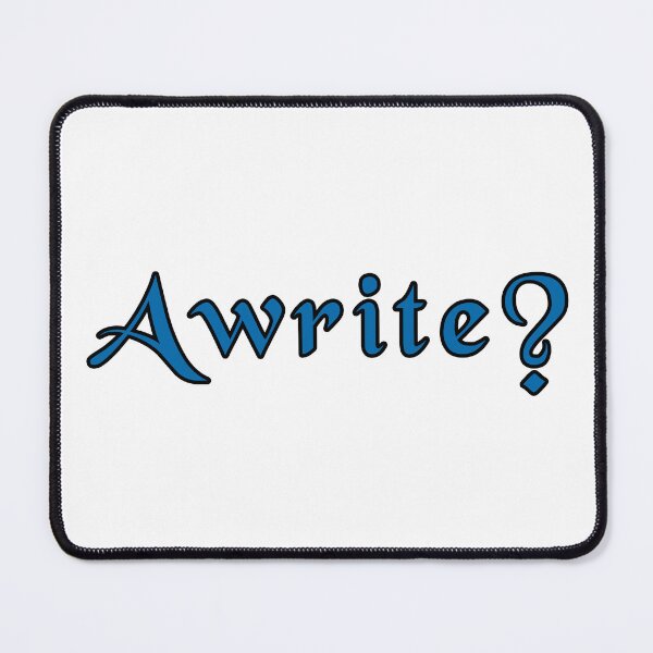 Item preview, Awrite?Scottish Classic designed and sold by UniqueDesignHub.