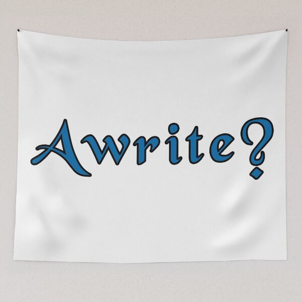 Item preview, Awrite?Scottish Classic designed and sold by UniqueDesignHub.