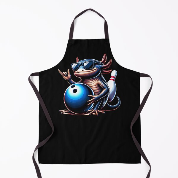 Item preview, A cool axolotl plays bowling designed and sold by ReneMM.