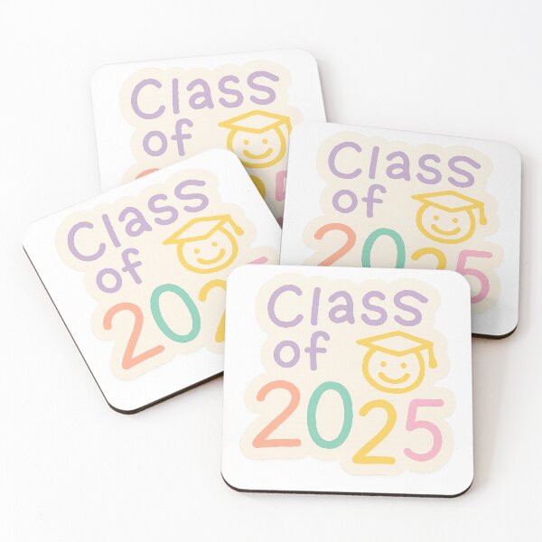 Item preview, Class of 2025 Graduation Art – Cute Smiley Cap Design designed and sold by Trendy Sticker & Merch Collection - Express Yourself.