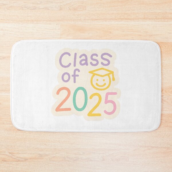 Item preview, Class of 2025 Graduation Art – Cute Smiley Cap Design designed and sold by Trendy Sticker & Merch Collection - Express Yourself.