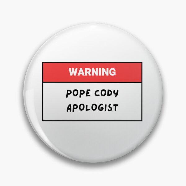Artikelvorschau, Papst Cody Apologet entworfen und verkauft von danniip.
