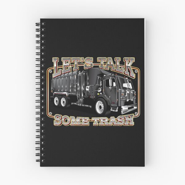 Item preview, Let's Talk Some Trash Side Loader designed and sold by The Trash Talking Shop.