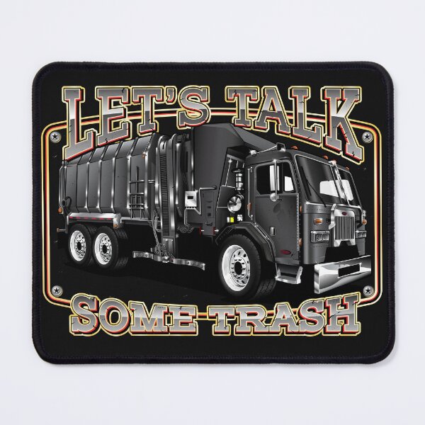 Item preview, Let's Talk Some Trash Side Loader designed and sold by The Trash Talking Shop.
