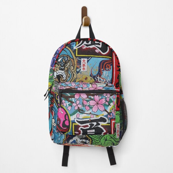 Item preview, Hanami Festival Graffiti Japan Aop designed and sold by JohnnyVillas.