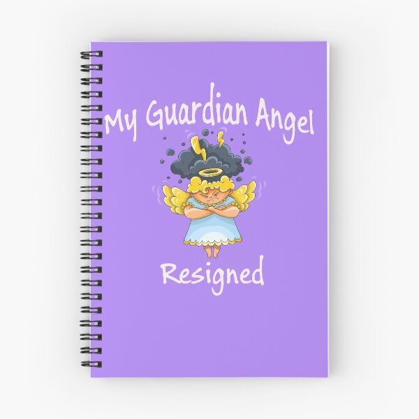 Item preview, My Guardian Angel Resigned designed and sold by Dibble Dabble Designs.