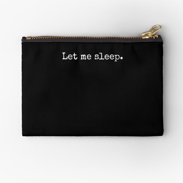 Item preview, Let me sleep funny saying late sleeper joke vintage napping designed and sold by snowry.