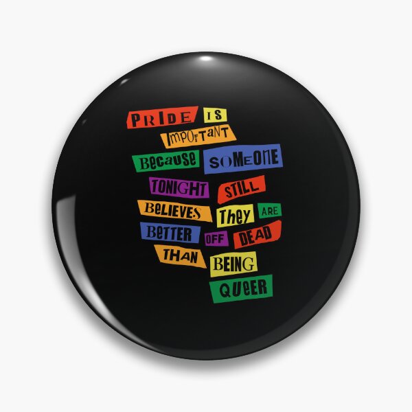 Item preview, Queer pride is important designed and sold by remerasnerdas.