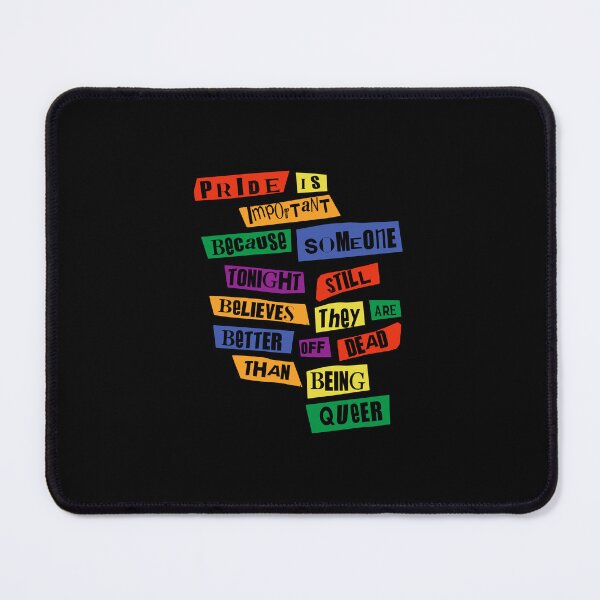 Item preview, Queer pride is important designed and sold by remerasnerdas.