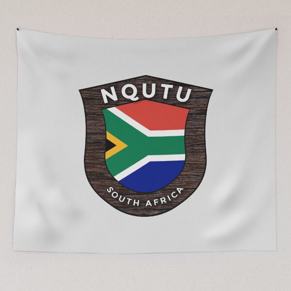 Item preview, Nqutu South Africa Emblem Flag designed and sold by World Designs.
