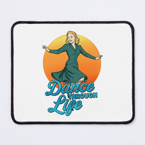 Item preview, Vintage Hollywood Dance Icon – Dance Through Life Retro Design designed and sold by Neonyx2020.