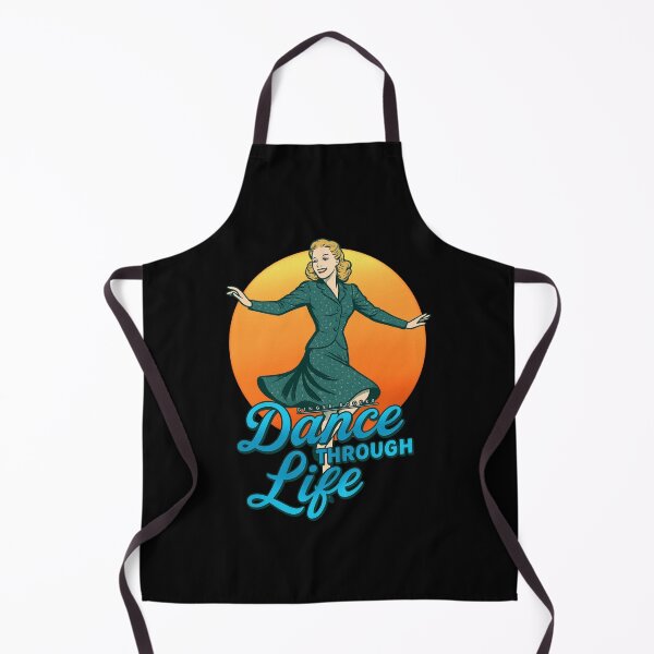 Item preview, Vintage Hollywood Dance Icon – Dance Through Life Retro Design designed and sold by Neonyx2020.