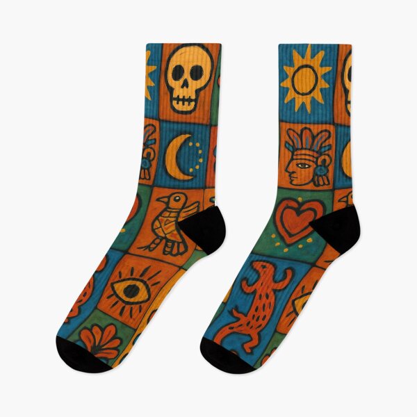 Item preview, Primitive Mexican Abstract Art: Symbols designed and sold by BoBiloArt.