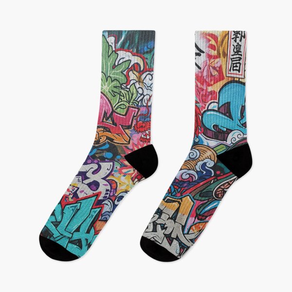 Item preview, Hanami Festival Graffiti Japan Aop designed and sold by JohnnyVillas.