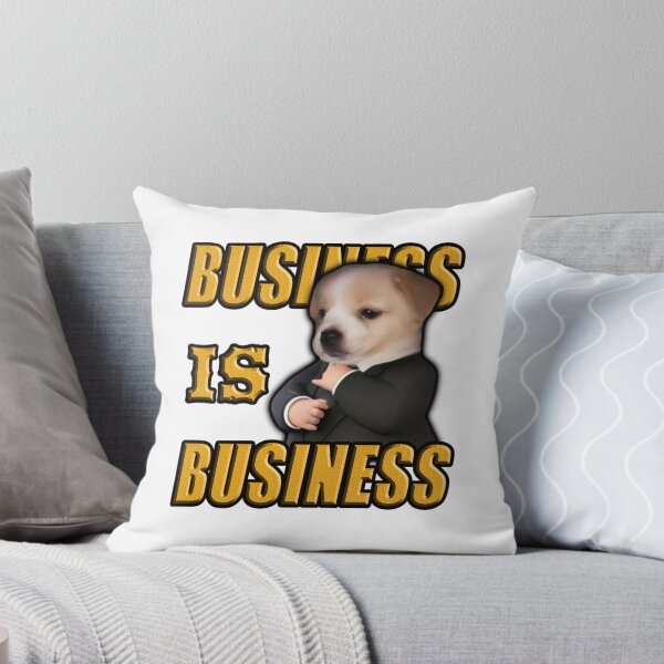 Item preview, BUSINESS IS BUSINESS – Executive Doggo designed and sold by Mr Monkey Store.