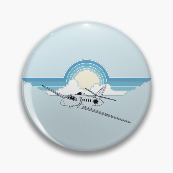 Item preview, Cessna Citation Jet Pilot Wings Aviation Design designed and sold by skye-studio.