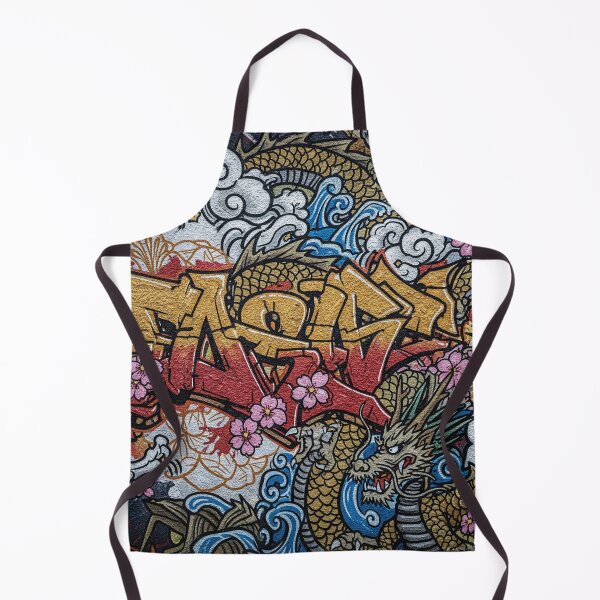 Item preview, Dragon Tide Graffiti Fusion Japan Aop designed and sold by JohnnyVillas.