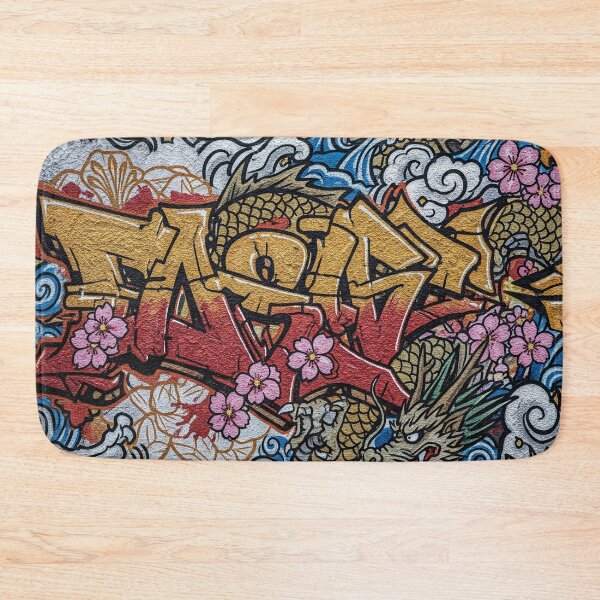 Item preview, Dragon Tide Graffiti Fusion Japan Aop designed and sold by JohnnyVillas.