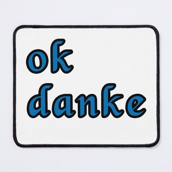 Item preview, Ok danke designed and sold by UniqueDesignHub.
