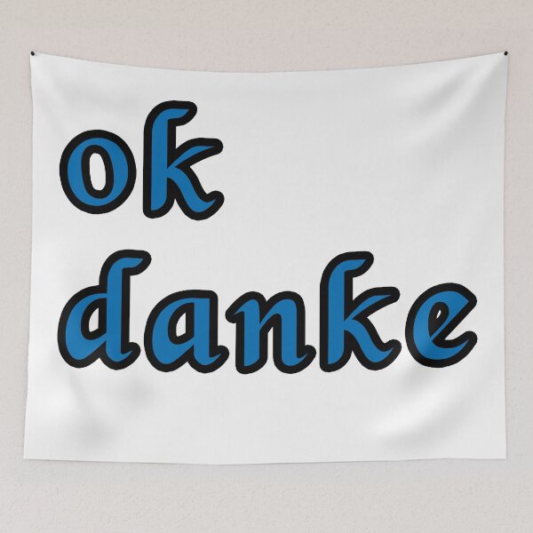 Item preview, Ok danke designed and sold by UniqueDesignHub.