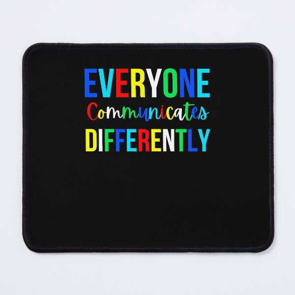 Item preview, Everyone Communicates Differently Autism Awareness Month designed and sold by snowry.