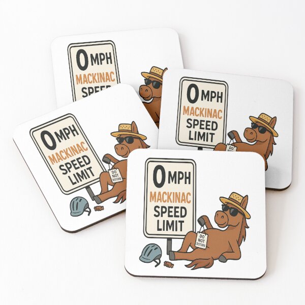 Item preview, 0 MPH – Mackinac Speed Limit designed and sold by Globalcitytees.