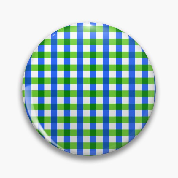 Item preview, Blue and Green Gingham Plaid  designed and sold by PatternTitan.