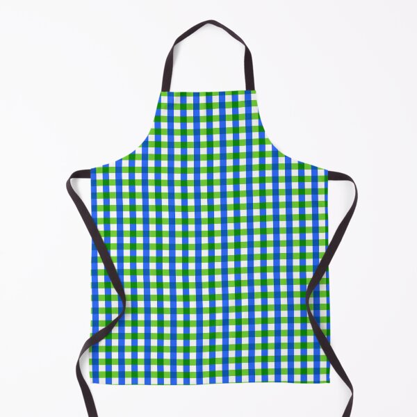 Item preview, Blue and Green Gingham Plaid designed and sold by PatternTitan.