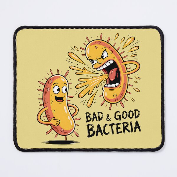 Item preview, Good Bacteria And Bad Bacteria Science Humor designed and sold by SurrealArtSzysz.
