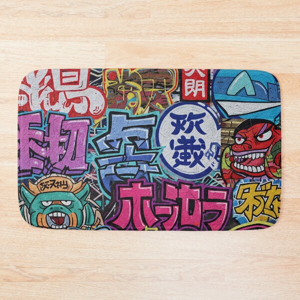 Item preview, Tokyo Wildstyle Kanji Graffiti Aop designed and sold by JohnnyVillas.