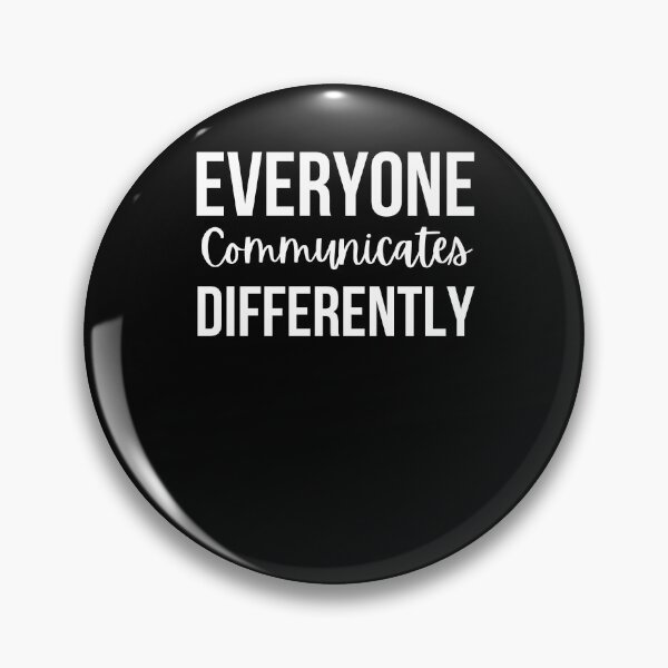 Item preview, Everyone Communicates Differently cute Neurodiversity designed and sold by snowry.