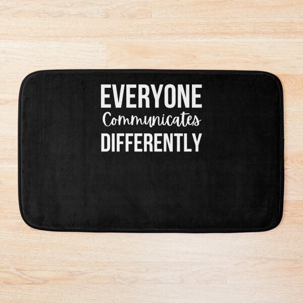 Item preview, Everyone Communicates Differently cute Neurodiversity designed and sold by snowry.