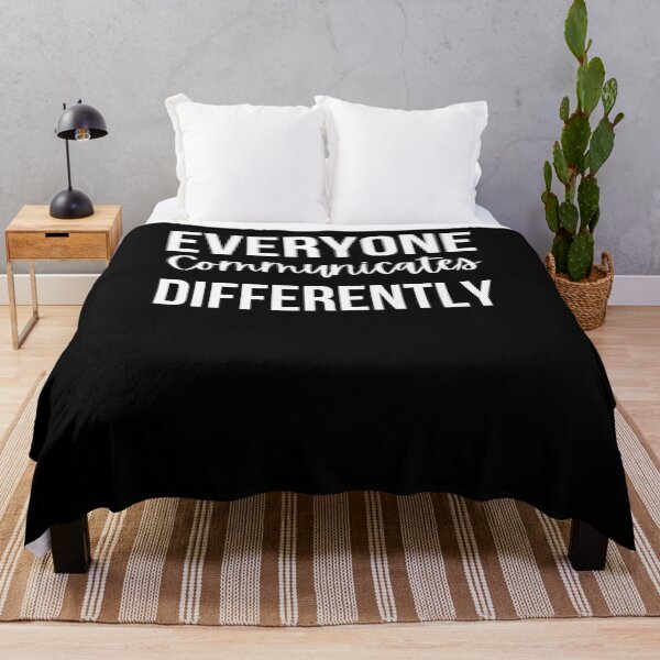 Item preview, Everyone Communicates Differently cute Neurodiversity designed and sold by snowry.