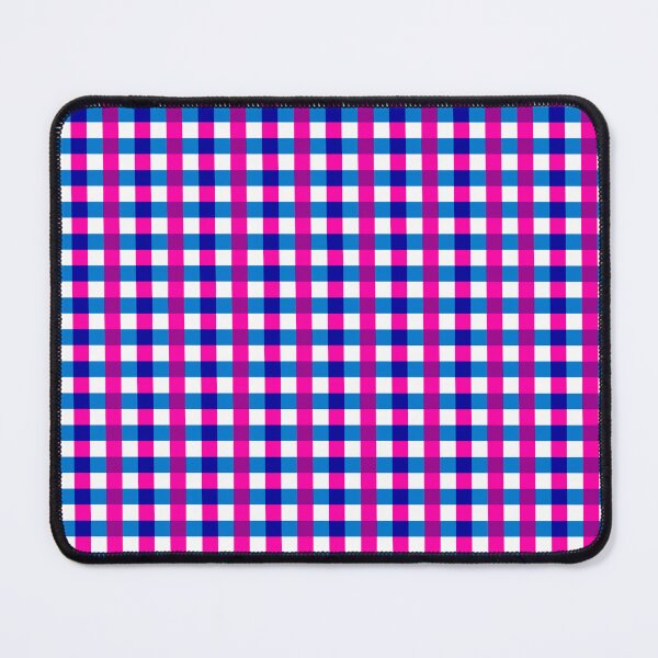 Item preview, Pink and Blue Gingham Plaid  designed and sold by PatternTitan.