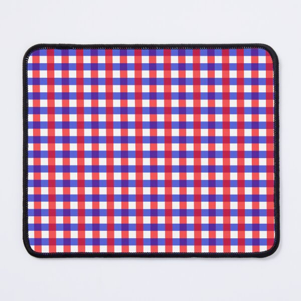 Item preview, Red and Blue Gingham Plaid designed and sold by PatternTitan.
