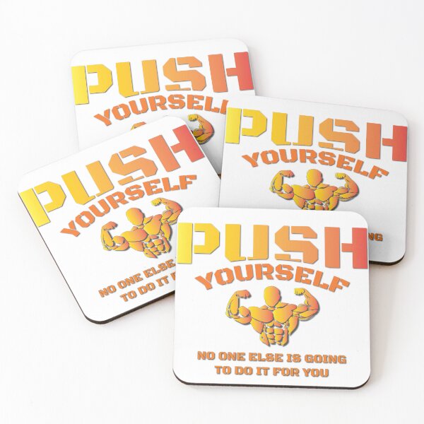 Item preview, Push yourself designed and sold by DesignOnTshirt.