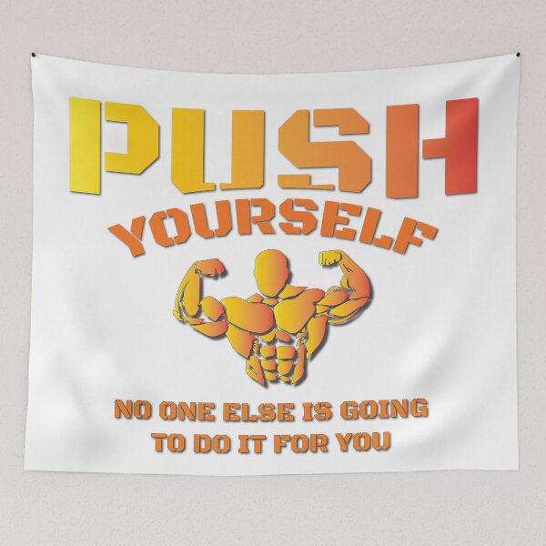 Item preview, Push yourself designed and sold by DesignOnTshirt.