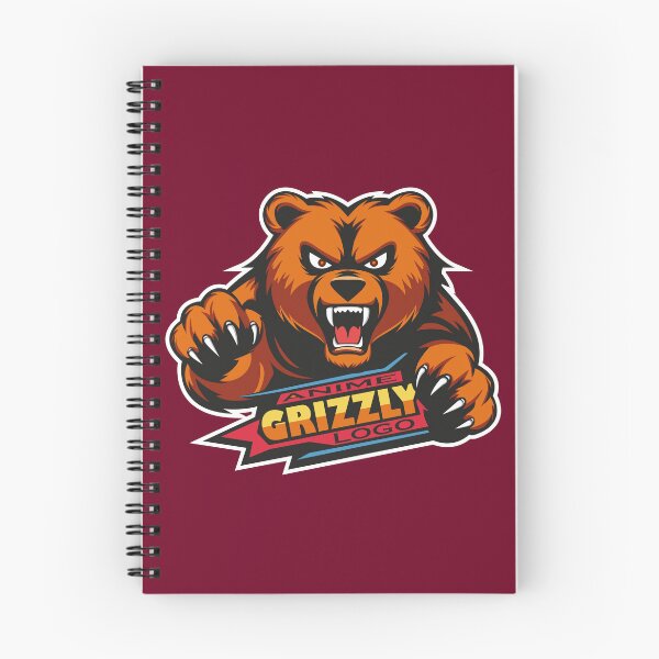 Item preview, Grizzly bear anime logo designed and sold by MerlinWear.