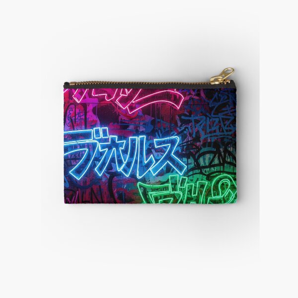 Artikelvorschau, Neon-Kanji-Graffiti-Wand-Aop entworfen und verkauft von JohnnyVillas.
