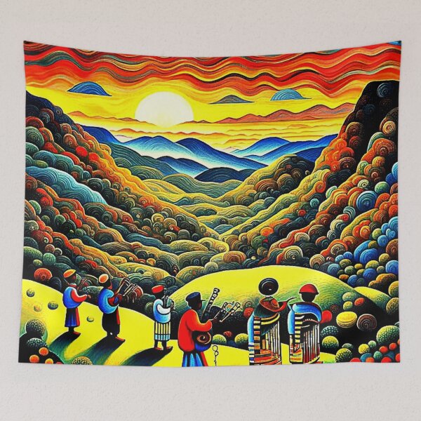 Item preview, The Call of the Flutes 1 designed and sold by George Hutton Hunter.