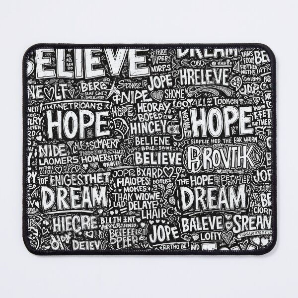 Item preview, Believe Dream Hope Joy Doodle Graffiti Aop designed and sold by JohnnyVillas.
