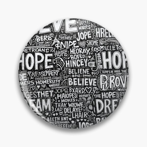 Item preview, Believe Dream Hope Joy Doodle Graffiti Aop designed and sold by JohnnyVillas.