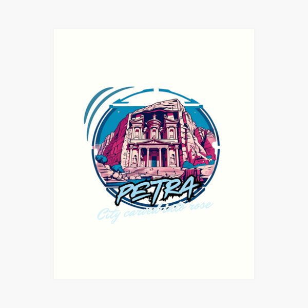 Item preview, Petra, Jordan rose-colored city designed and sold by J-Tailor.