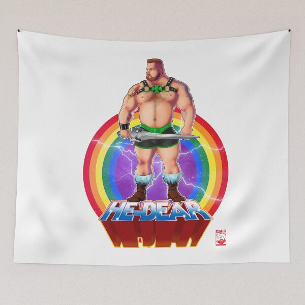 Item preview, HE-BEAR – By the Power of Pride! designed and sold by JoeyGeeArt.