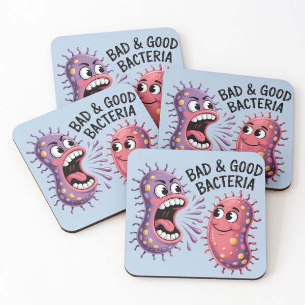 Item preview, Bacterias buenas y bacterias malas Inmunidad corporal designed and sold by SurrealArtSzysz.