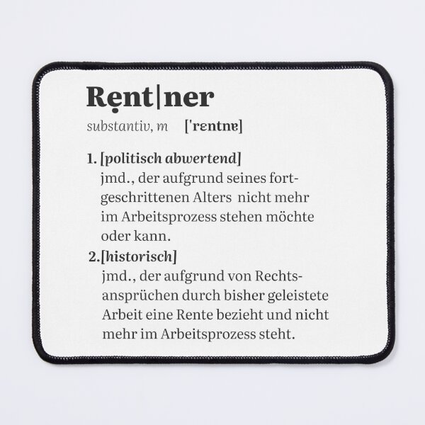 Item preview, Pensioner Shirt - Ironic dictionary-style definition designed and sold by VariousGoodies.